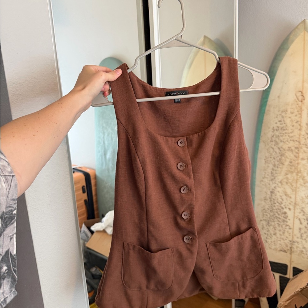 MOA MOA vest top - Picture 2 of 8